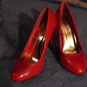 Red high heals π